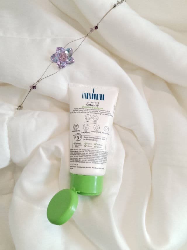 Cetaphil UVA/UVB Defence SPF50+ review photo by SyuenYee