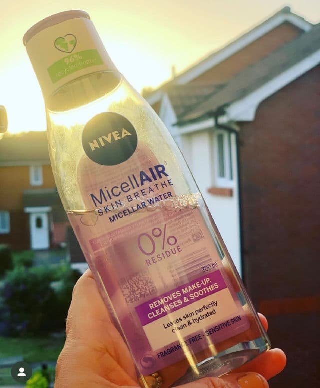 Nivea MicellAIR Skin Breathe Agua Micelar Piel Sensible review photo by Lucy1026