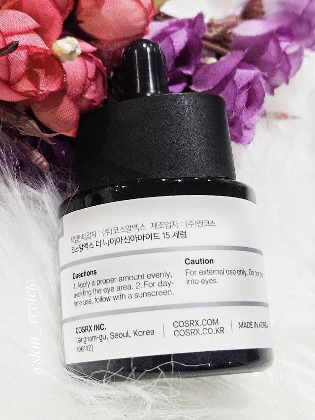 COSRX The Niacinamide 15 Serum review photo by sadafmm