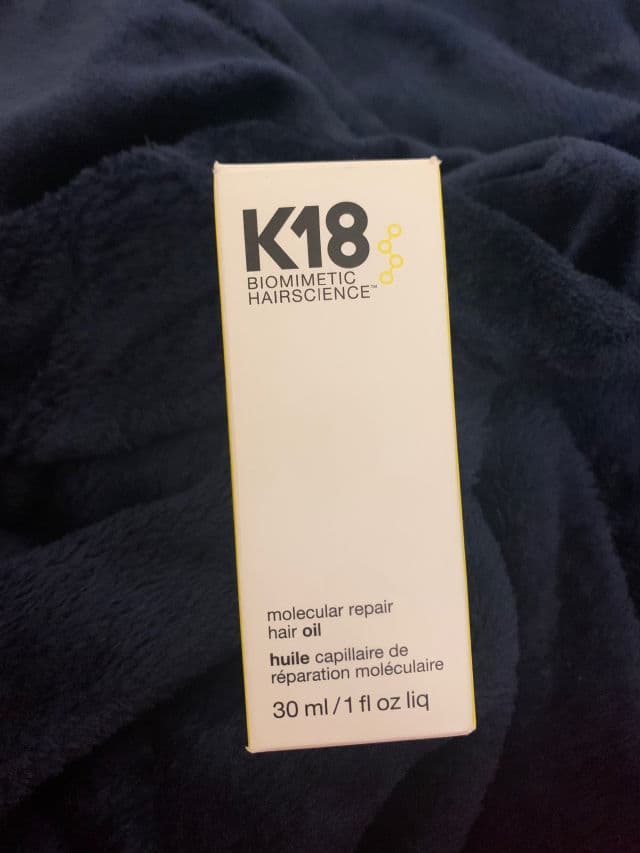 K18 Biomimetic Hairscience Molecular Repair Hair Oil review photo by nour07