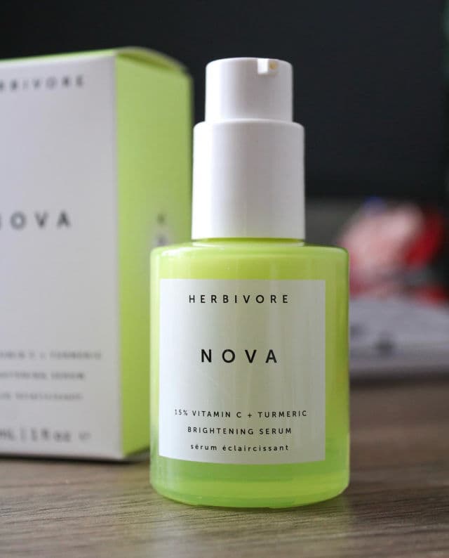 Herbivore Botanicals Nova 15% Vitamin C + Turmeric Brightening Serum review photo by Kristt