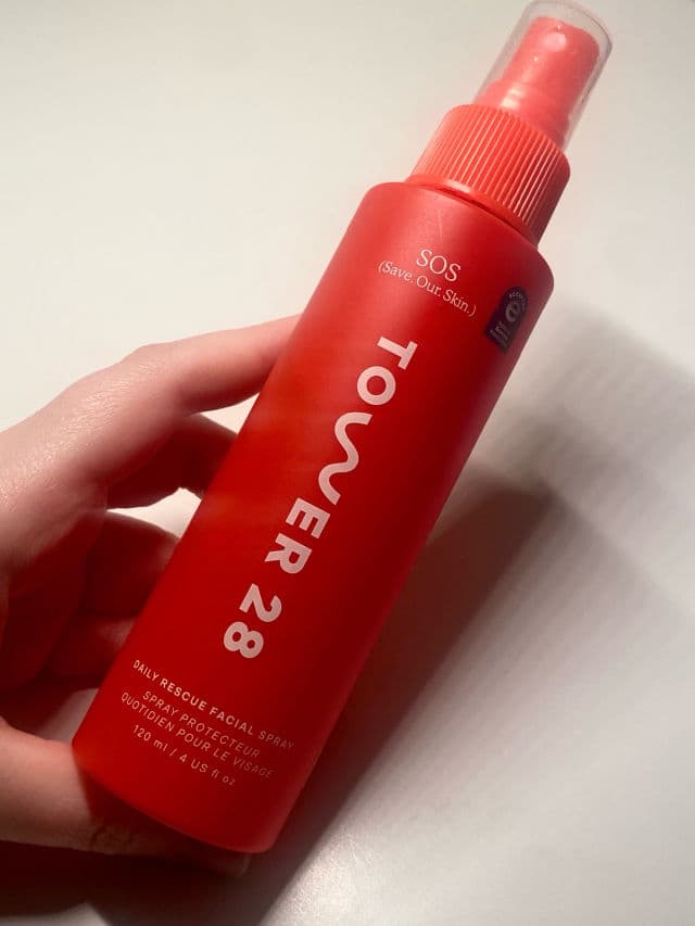 Tower 28 Beauty SOS Daily Rescue Facial Spray review photo by crocuver