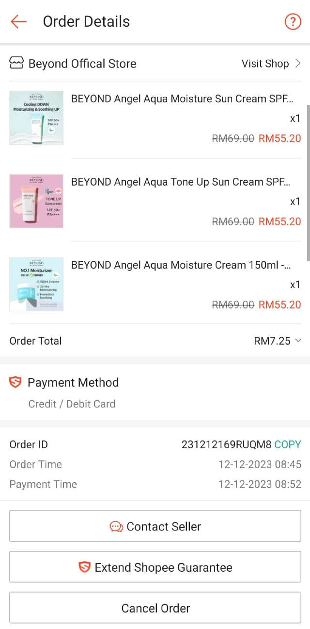 Beyond Angel Aqua Moisture Cream review photo by Jwoon005