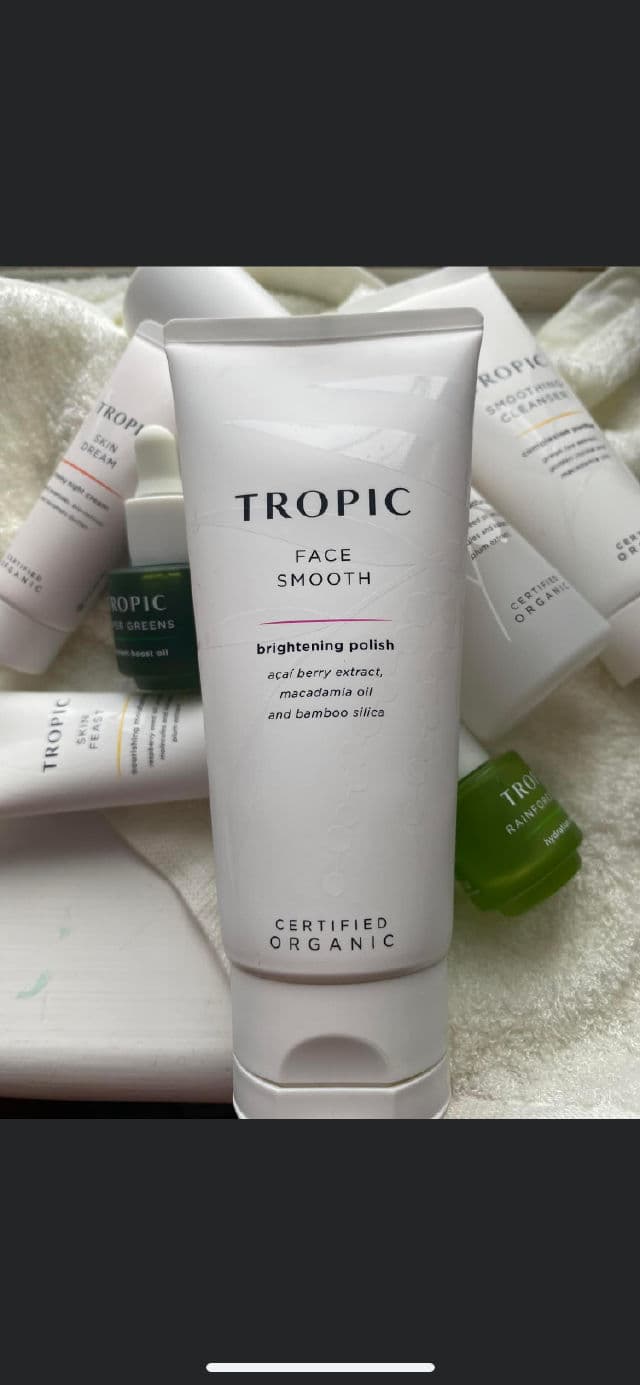 Tropic Skincare Face Smooth Brightening Polish	 review photo by sbtwinmom 
