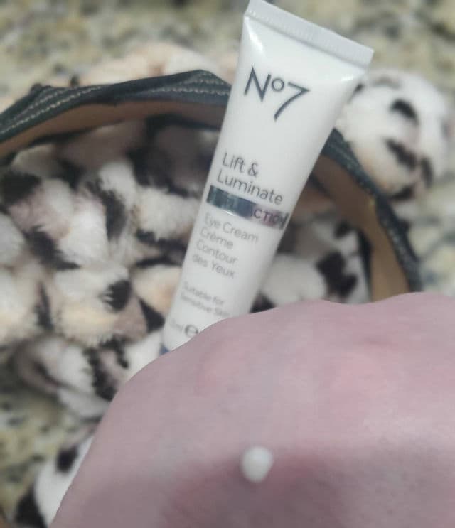 No7 Lift & Luminate Eye Cream review photo by JennB