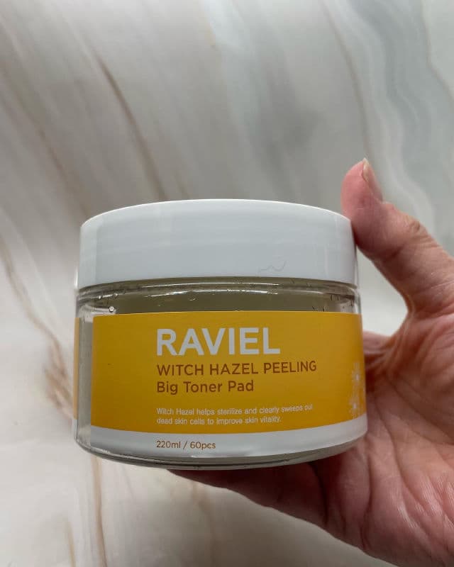 RAVIEL Witch Hazel Big Toner Pad review photo by Sharonspendstoomuch