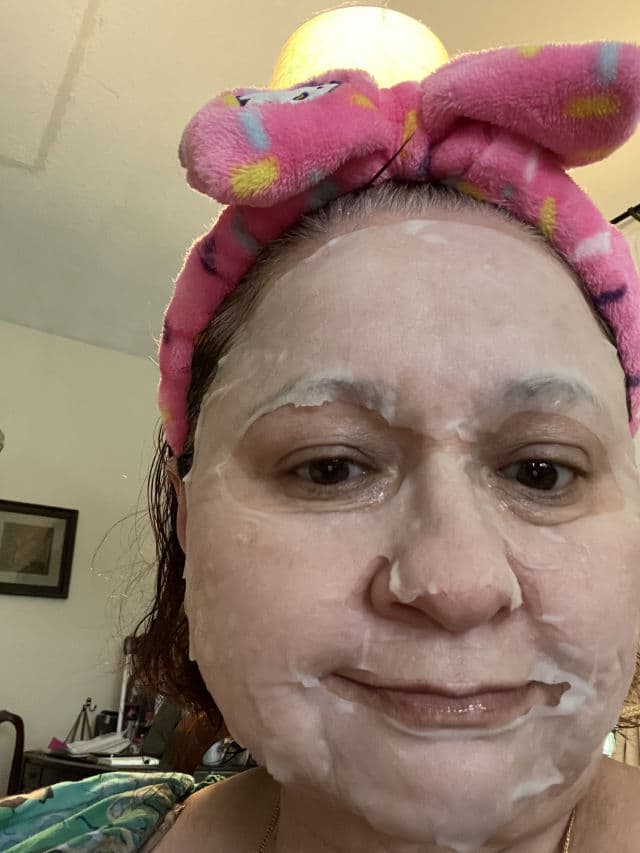 BANOBAGI Anti-Wrinkle Whitening Vita Genic Relaxing Jelly Mask review photo by Sharonspendstoomuch