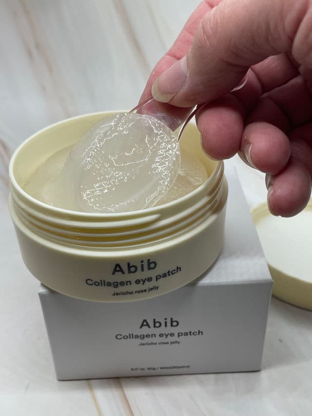 Abib Collagen Eye Patch Jericho Rose Jelly review photo by Sharonspendstoomuch
