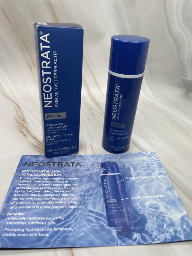 NeoStrata Hyaluronic Luminous Lift Daily Volumizing Gel Cream review photo by Sharonspendstoomuch