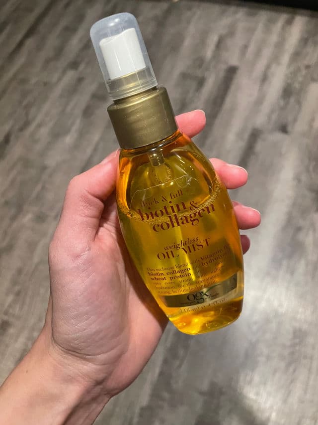 OGX Argan Oil of Morocco Weightless Healing Dry Oil review photo by victorysoad