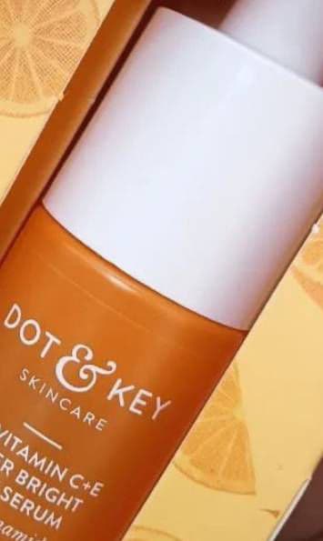 Dot & Key 10% Vitamin C + 5% Niacinamide Face Serum review photo by smear