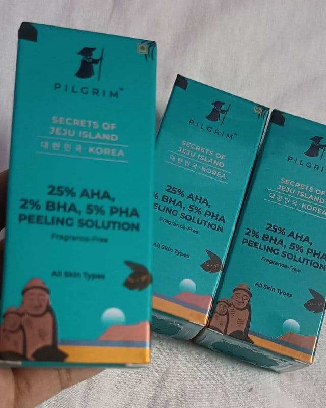 Pilgrim 25% AHA, 2% BHA, 5% PHA Peeling Solution review photo by smear