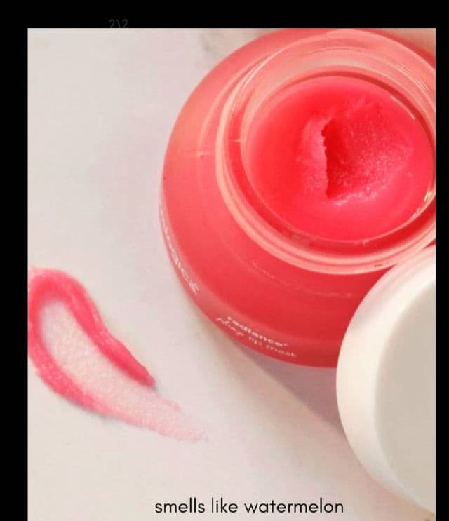 Aqualogica Radiance+ Plump Lip Mask review photo by smear