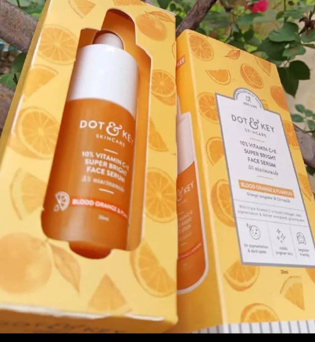 Dot & Key 10% Vitamin C + 5% Niacinamide Face Serum review photo by smear