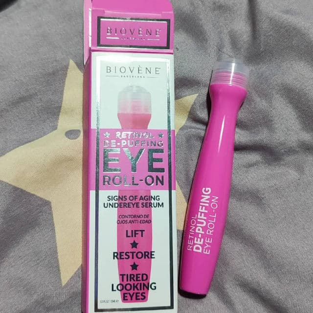 Biovène Retinol De-puffing Eye Roll On review photo by TxellSS