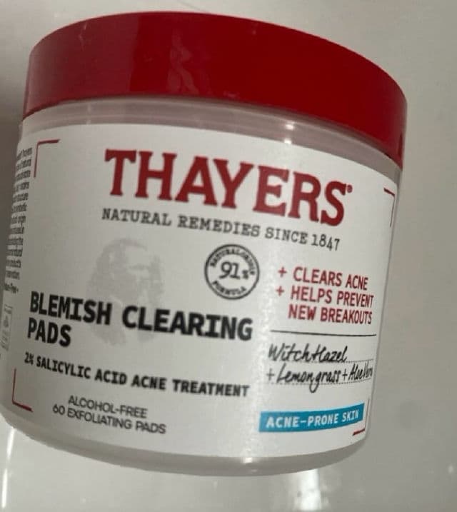 Thayers Blemish Clearing 2% Salicylic Acid Acne Treatment Pads review photo by mishareviews