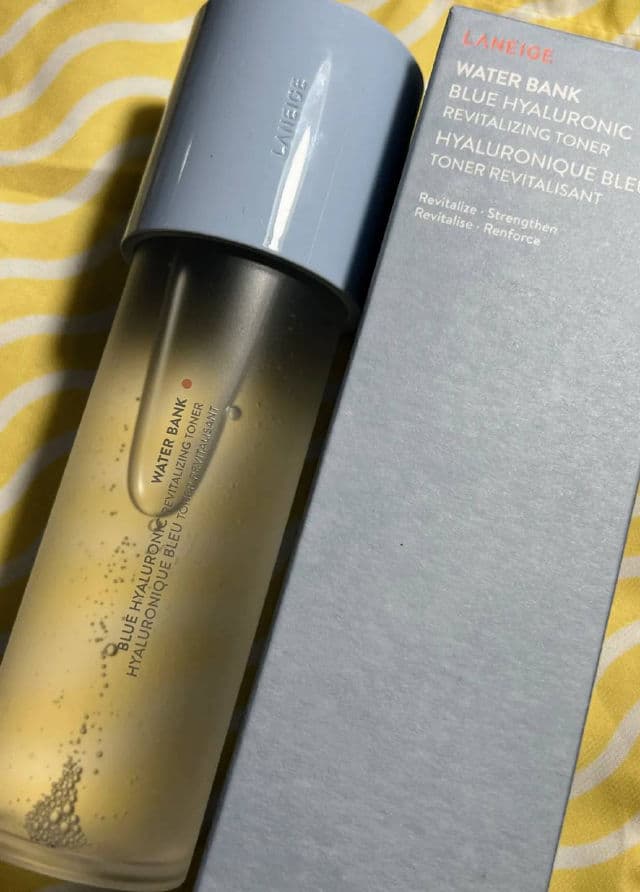 Laneige Water Bank Blue Hyaluronic Exfoliating Toner review photo by localdime