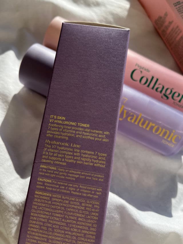 V7 Hyaluronic Toner product review