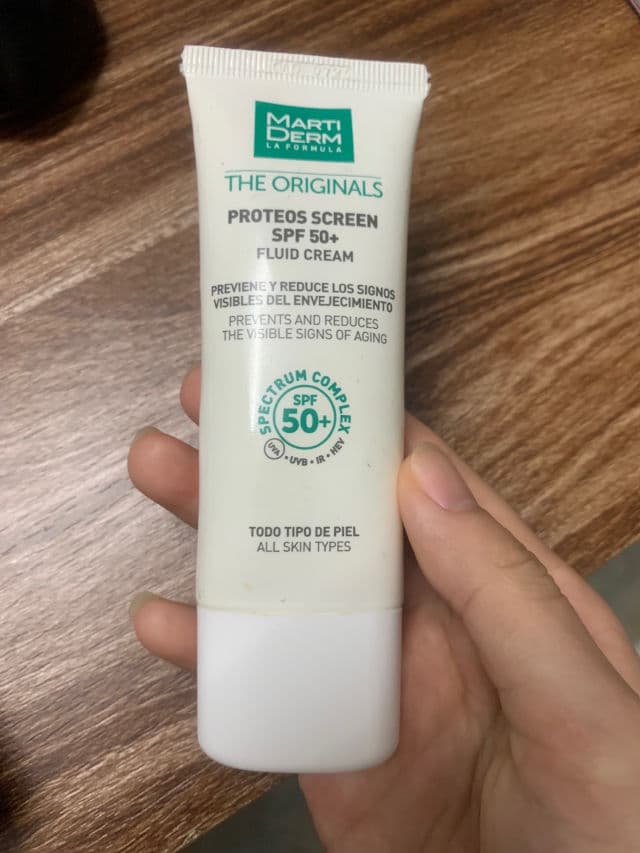 Martiderm Proteos Screen SPF 50 Fluid Cream review photo by minhngocnguyen