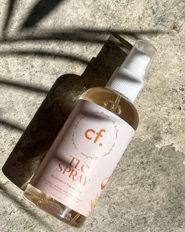 Clocheflame TLC Spray Restorative Facial Mist  review photo by carrotstickbeauty
