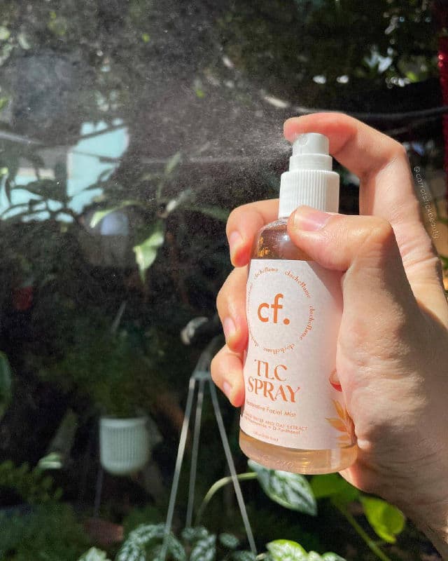 Clocheflame TLC Spray Restorative Facial Mist  review photo by carrotstickbeauty