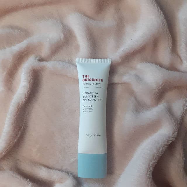 The Originote Ceramella Sunscreen SPF50 PA++++ review photo by nindaasfiap