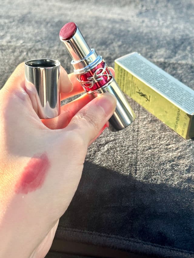 YSL Beauty 13 - Flashing Rosé review photo by Mariactay