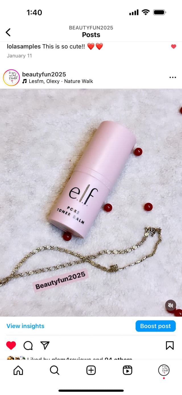 ELF PORE TONER BALM review photo by Beautyfun2025