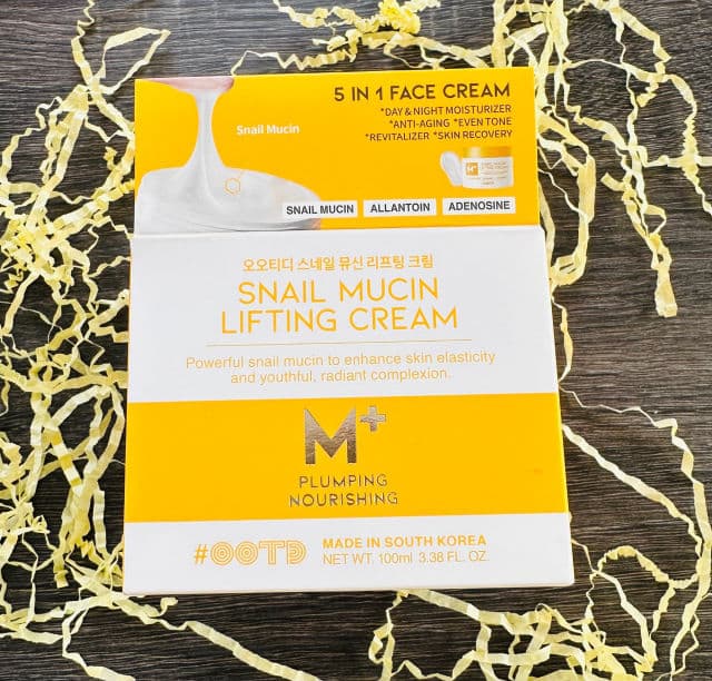 OOTD BEAUTY Snail Mucin Lifting Cream review photo by Beautyfun2025