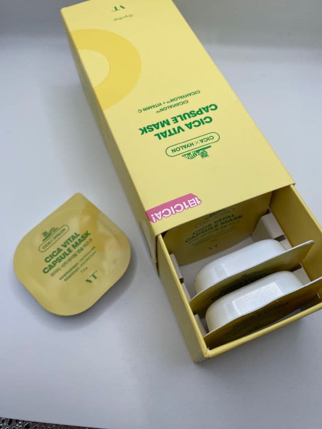 VT COSMETICS Cica Vital Capsule Mask review photo by kranston
