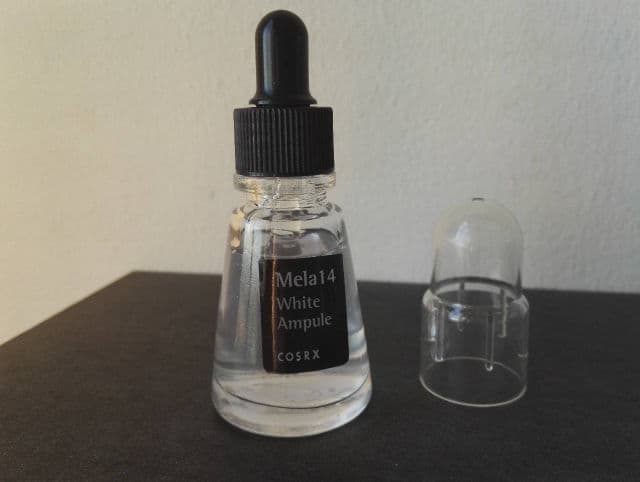 COSRX Mela 14 White Ampule review photo by kaoriskincarejournal