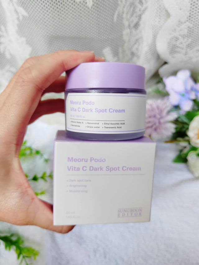 Sungboon Editor Meoru Podo Vita C Dark Spot Cream review photo by kaoriskincarejournal