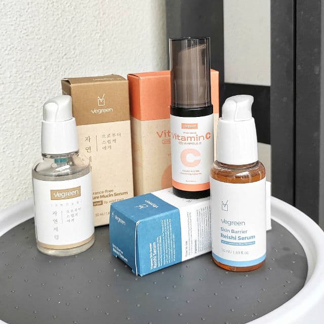 VEGREEN Skin Barrier Reishi Serum review photo by kaoriskincarejournal