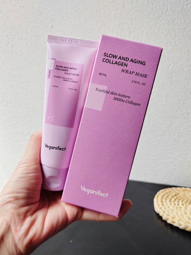 Veganifect. Slow and Aging Collagen Wrap Mask review photo by kaoriskincarejournal