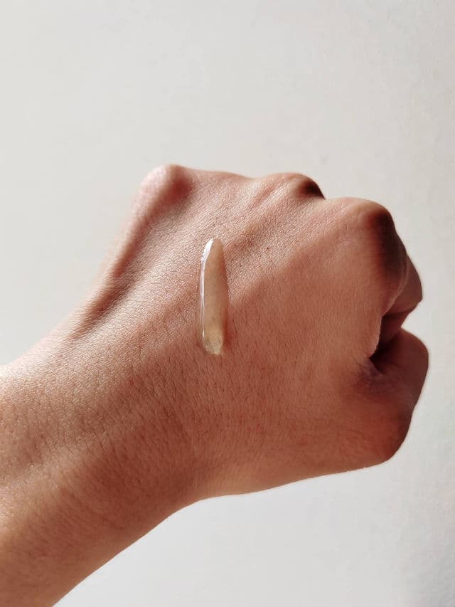 Veganifect. Clean and Glow LHA Fermented Mung Bean Ampoule review photo by kaoriskincarejournal