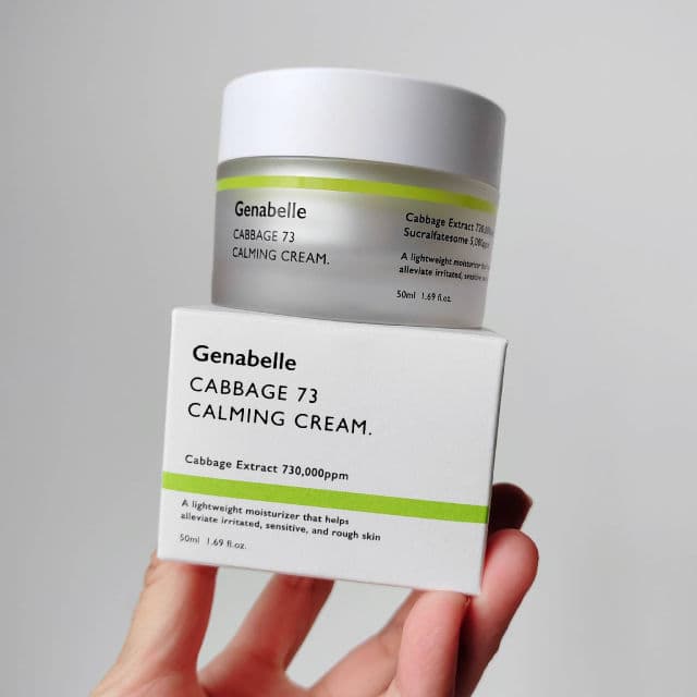 Genabelle Cabbage 73 Calming Cream review photo by kaoriskincarejournal