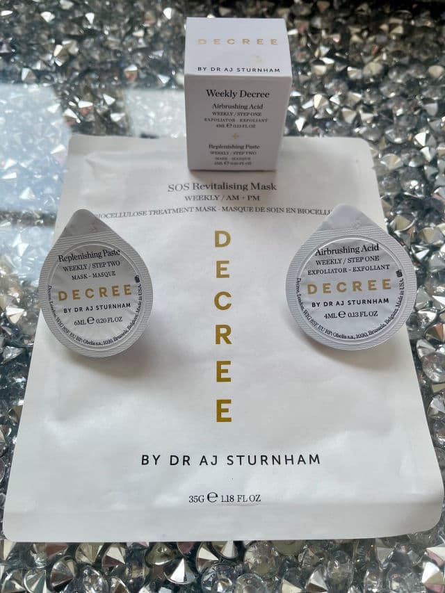 Decree Skincare Dr. AJ Sturnham SOS Revitalising Sheet Mask review photo by meme27886