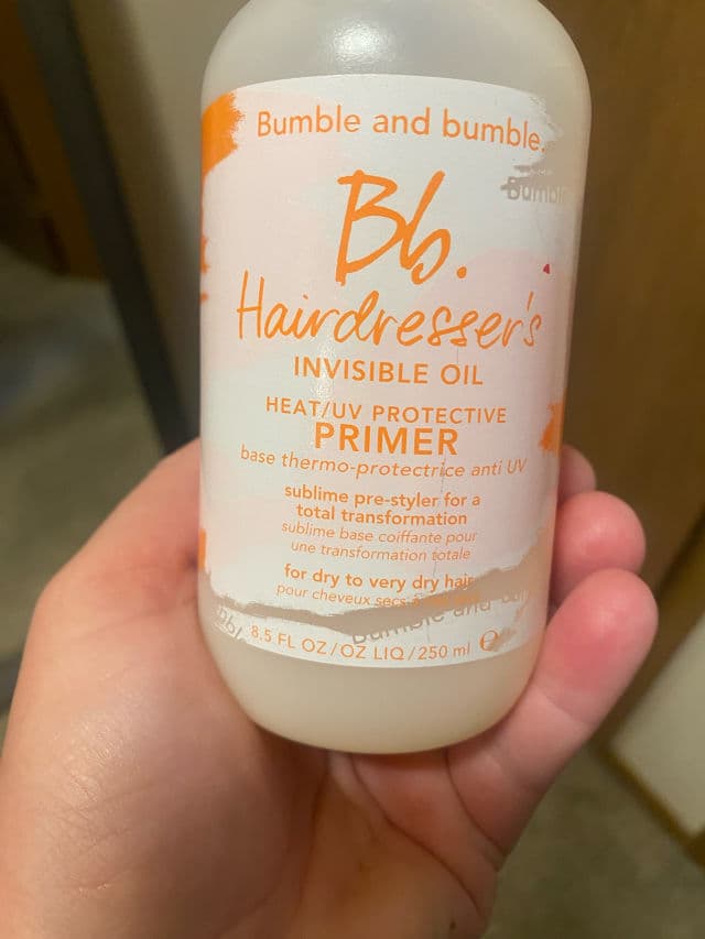 Bumble and bumble. Hairdresser's Invisible Oil Primer review photo by chasi