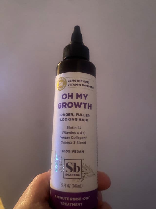 Soapbox Oh My Growth Vitamin Booster Treatment review photo by chasi