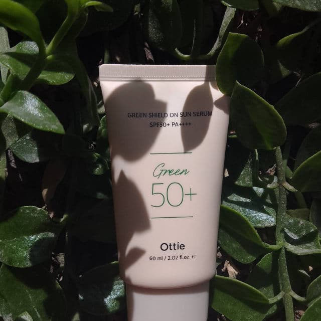 Ottie Green Shield On Sun Cream SPF50+ PA++++ review photo by Diariesglowskin
