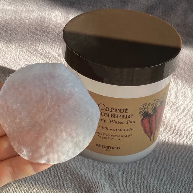 Carrot Carotene Calming Water Pad product review