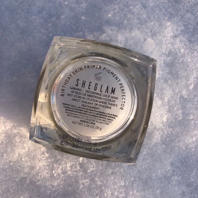 SHEGLAM Birthday Skin Primer - Color Changing review photo by xanderka