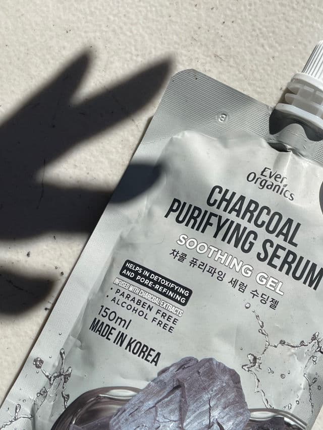 Ever Organics Charcoal Purifying Serum Soothing Gel review photo by heyitserickame