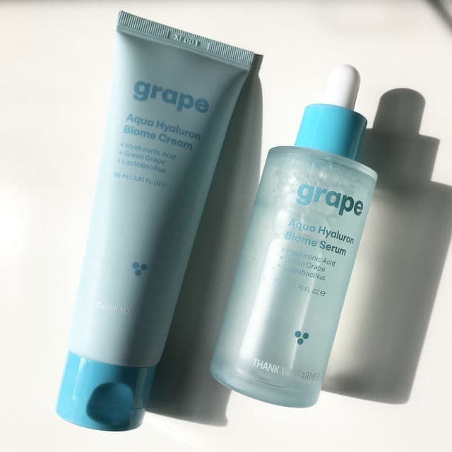 THANK YOU FARMER Grape Aqua Hyaluron Biome Cream review photo by akinab