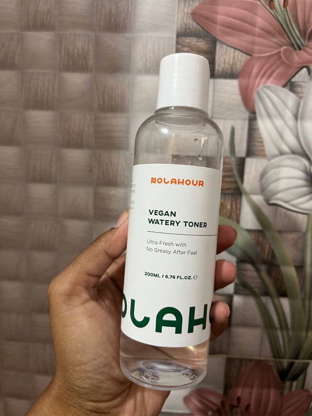 NolaHour Vegan Watery Toner review photo by Skin2ision