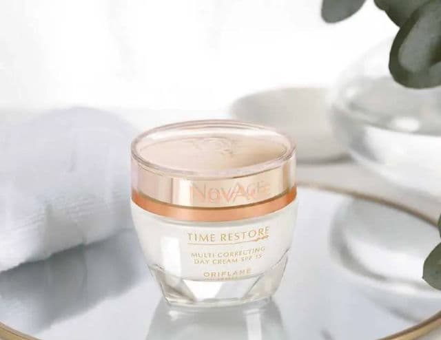 Oriflame NovAge Time Restore Multi Correcting Day Cream SPF 15 review photo by eugeneolga