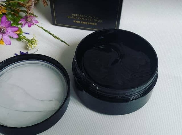 LIYALAN Black Pearl Eye Gel Patch	 review photo by eugeneolga