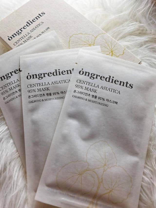 Ongredients Centella Asiatica 95% Mask review photo by Lylmakeup