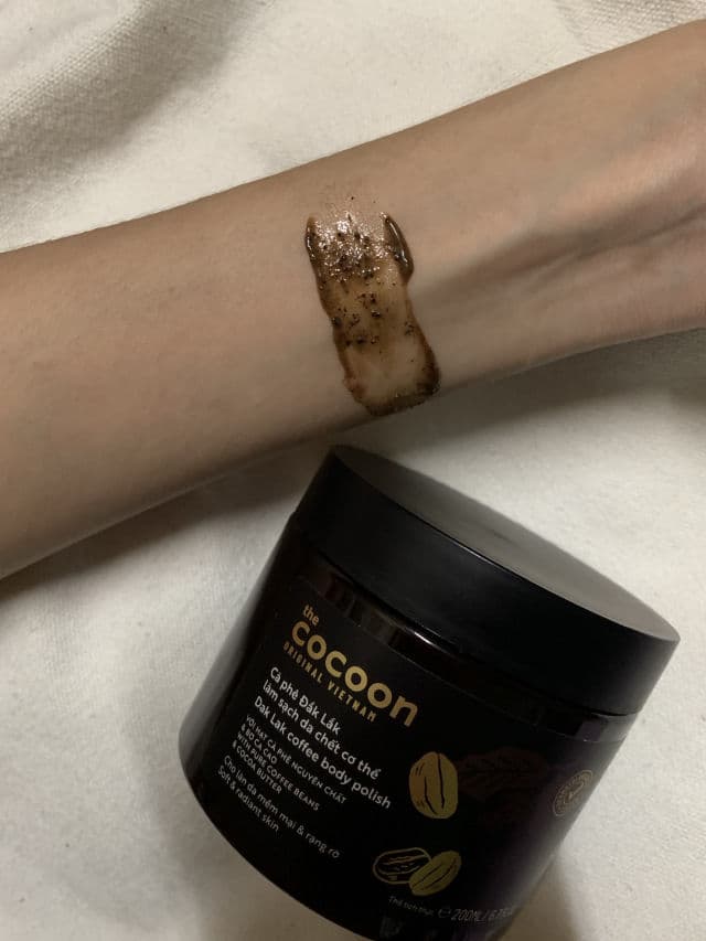 the Cocoon Dak Lak Coffee Body Polish review photo by naedia