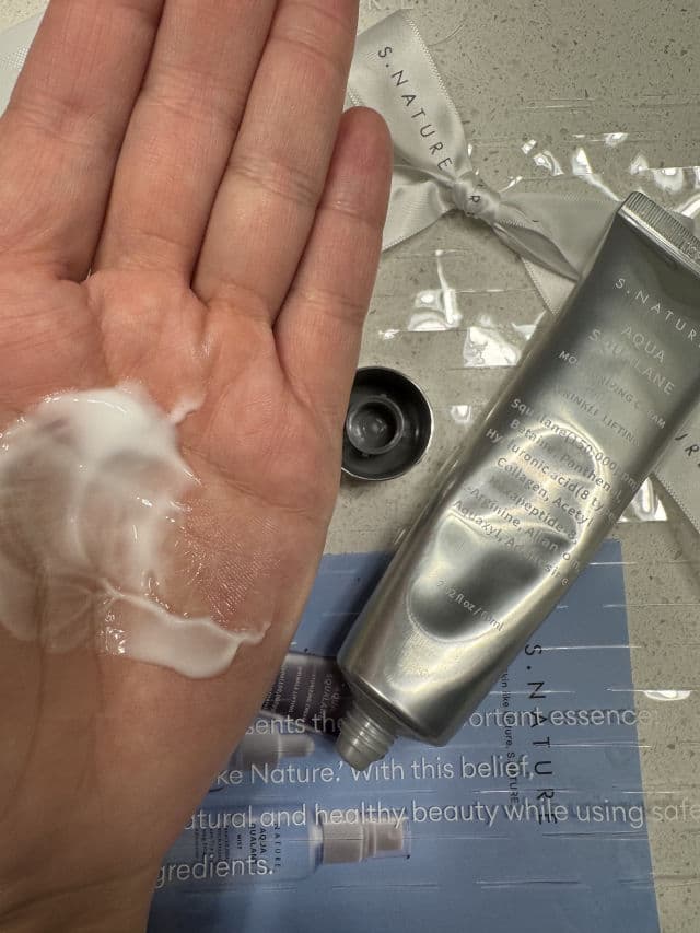 S.NATURE Aqua Squalane Moisturizing Cream review photo by AnjelicaBonya